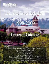 1998-2000 USU General Catalog