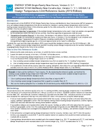 Design Temperature Limit Reference Guide (2019 Edition)