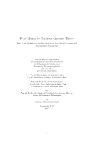 Proof Mining for Nonlinear Operator Theory