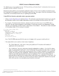 Regression Analysis 1
