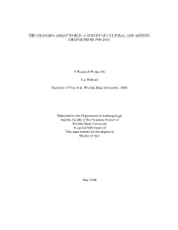 Changing Asmat World: a Survey of Cultural and Artistic Change from 1950-2001