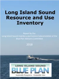 Long Island Sound Resource and Use Inventory