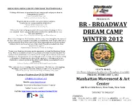 Winter 2012 Folded Program Updated 1.27.12