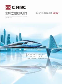 Mobility for Future Connection Interim Report 2020 IMPORTANT