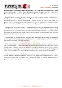 Data: 06/08/2019 Testata Giornalistica: Rassegna.It