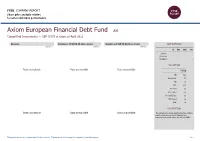 FTSE Factsheet