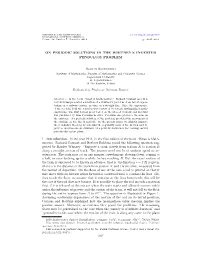 On Periodic Solutions in the Whitney's Inverted