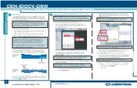 CEN-IDOCV-DSW Wall Mount Interface for Apple® Ipod® with Video