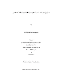 Synthesis of Nucleoside Polyphosphates and Their Conjugates