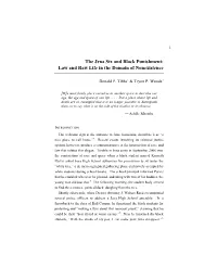 THE JENA 6 and BLACK PUNISHMENT: Law and Raw Life in the Domain of Non-Existence