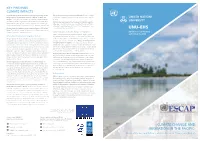 Climate Change and Migration in the Pacific