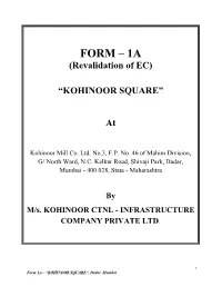 Kohinoor Square”Square”