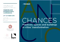 Program Chances 2019
