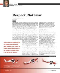 Respect, Not Fear the Value of Practicing Stalls by STEVE KROG