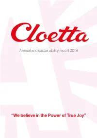 Cloetta's Purpose Is That