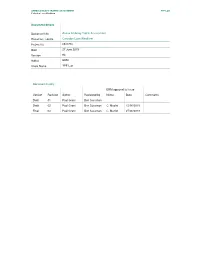 Document Details Document Title Annex a Heavy Traffic Assessment
