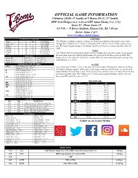 Official Game Information