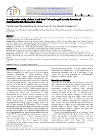 A Comparative Study of Chart 1 and Chart 7 of Amsler Grid in Early Detection of Symptomatic Diabetic Macular Edema