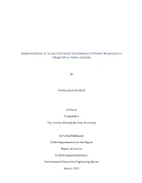 Implementation of a Low-Cost Smart Grid Device to Prevent Brownouts in Village Micro-Hydro Systems