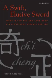 A Swift, Elusive Sword