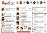 BAOZIINNTABLE MENU A4-2021V2