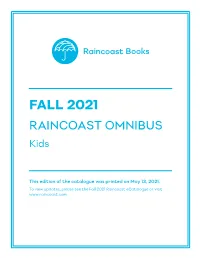 Fall 2021 Kids OMNIBUS