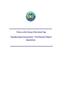 Flags EQIA Final Decision Report Appendices