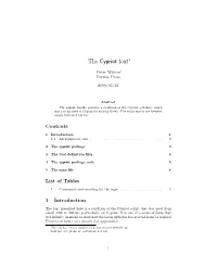 The Cypriot Font∗
