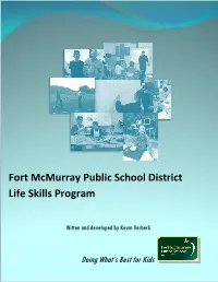 Fort Mcmurray Public School District Life Skills Program