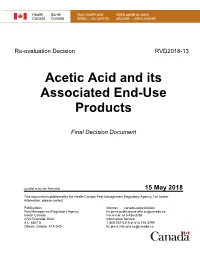 Re-Evaluation Decision RVD2018-13