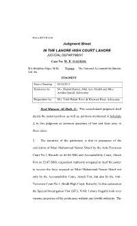 This Consolidated Judgment Shall Also Decide Writ Petitions Mentioned in Schedule a to This Judgment