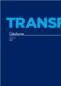 Annual Report 2015 TRANSFORMATION