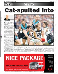 THE MATCH Cat-Apulted Into FIRST Mark Harding