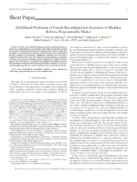 Distributed Prediction of Unsafe Reconfiguration Scenarios Of