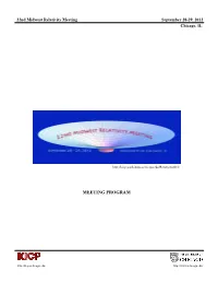 Meeting Program