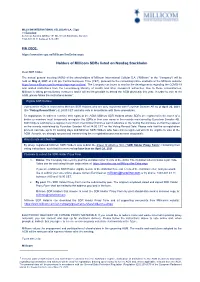 SDR Holder Proxy Form 2021