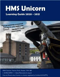 HMS Unicorn Learning Guide 2020