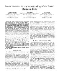 Recent Advances in Our Understanding of the Earth's