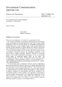 Regeringens Proposition