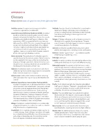 Vaccinating Adults: a Step-By-Step Guide Immunization Action Coalition • • 124124 Appendix B: Glossary