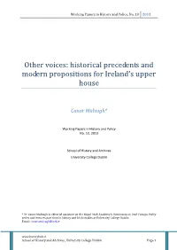Working Papers in History and Policy, No. 5