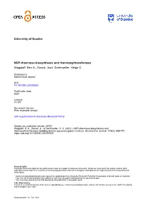 University of Dundee NDP-Rhamnose