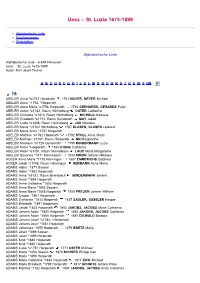 ABC-Listen Zu Familienbuch Rk. Uess