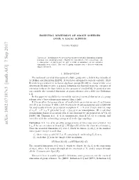 Essential Dimension of Group Schemes Over a Local Scheme 3