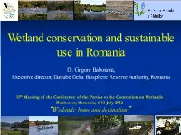 Wetlands on Danube Delta Bioisphere Reserve