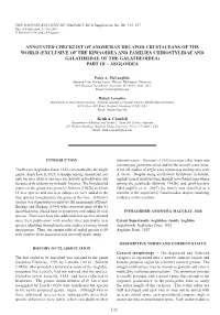 131 Annotated Checklist of Anomuran Decapod
