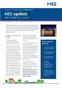 HS2 Newsletter June 2020