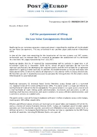 Position Paper Published on 4 December 2019