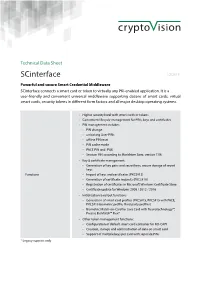 Scinterface 12/2019