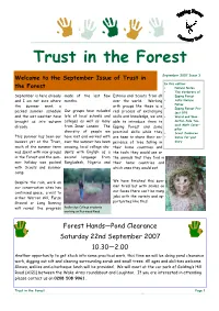 Trust in the Forest Sept 07